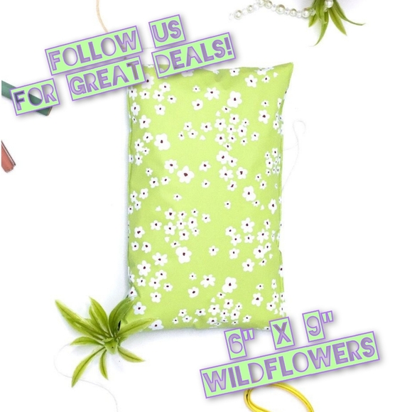 Other - 50 Poly Mailers 6x9 Wildflowers